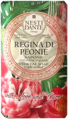 Мыло твердое Nesti Dante Regina Di Peonie (250г)