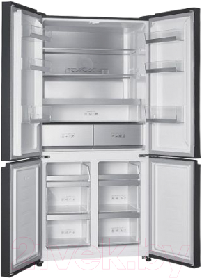 Холодильник с морозильником TECHNO FF4-73 BI