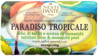 Мыло твердое Nesti Dante Tahitian Lime & Mosambi Peel (250г) - 