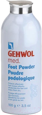 Тальк для ног Gehwol Med Foot Powder (100г)