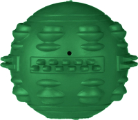 Игрушка для собак Mr. Kranch Мяч / MKR001107 (с ароматом курицы, зеленый) - 