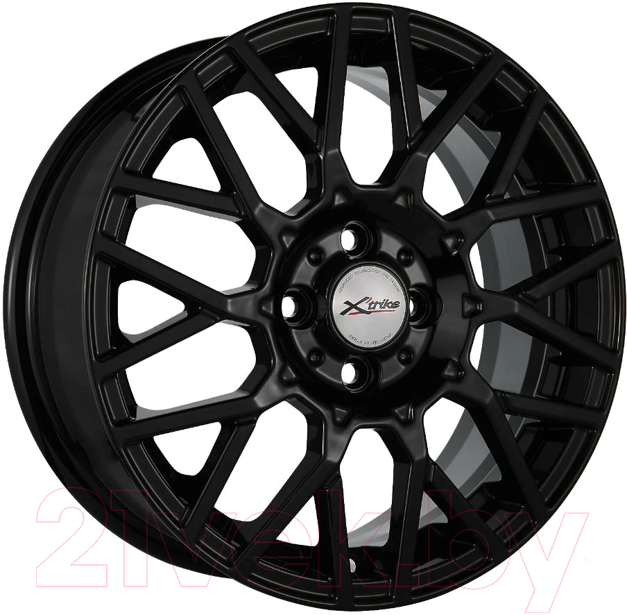 Литой диск X'trike X-125 16x6.5" 4x100мм DIA 60.1мм ET 48мм BKM