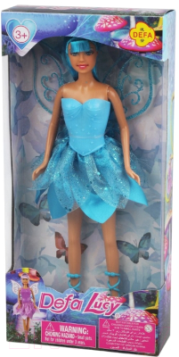 Кукла Defa Lucy в голубом платье / 8324blue 