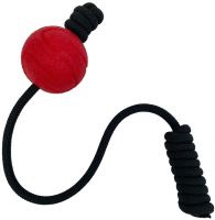 Игрушка для собак Mr. Kranch Мяч на шнуре / MKR002158 (красный) - 
