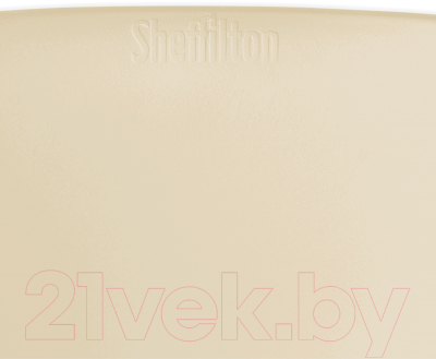Стул Sheffilton SHT-ST31/S95-WH (бежевый/прозрачный лак/черный муар)