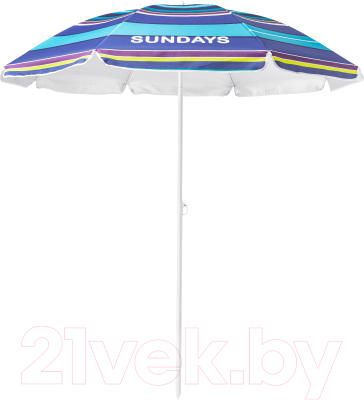 Зонт пляжный Sundays HYB1811 (синие полосы)