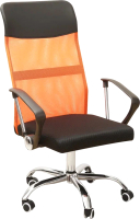 Кресло офисное Деловая обстановка Бета ВМ-526 (черный/оранжевый) - 