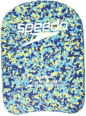 Доска для плавания Speedo Eva Kickboard / 8-02762C953 (салатовый/голубой)
