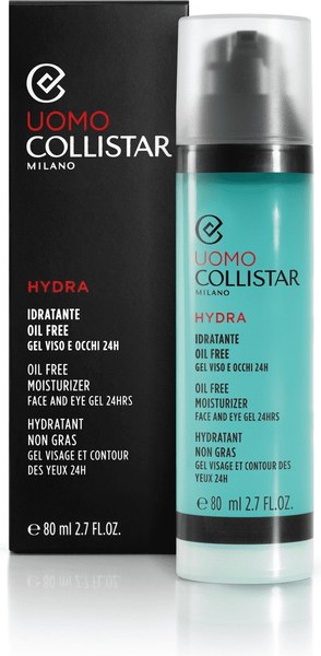 Гель для лица Collistar Uomo Hydra Oil Free Moisturizer Face And Eye Gel 24HRS %rs_city_gde%