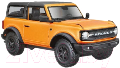 Масштабная модель автомобиля Maisto Ford Bronco / 31530 (оранжевый)