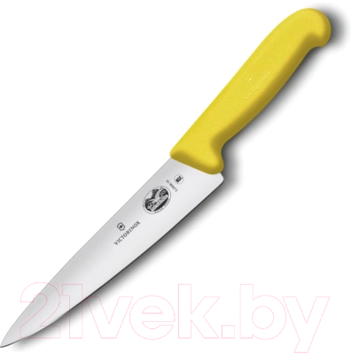 Нож Victorinox Fibrox / 5.2008.25 (желтый)