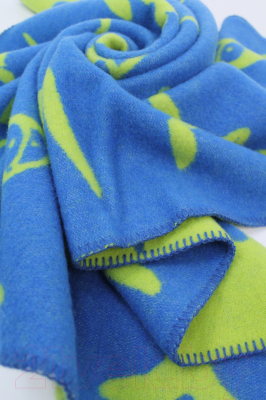 Одеяло для малышей Klippan Супер зайцы (100x140, шерсть)