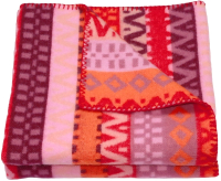 Одеяло для малышей Klippan Орнамент 100x140 (красный) - 