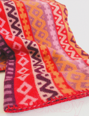 Одеяло для малышей Klippan Орнамент 100x140 (красный)