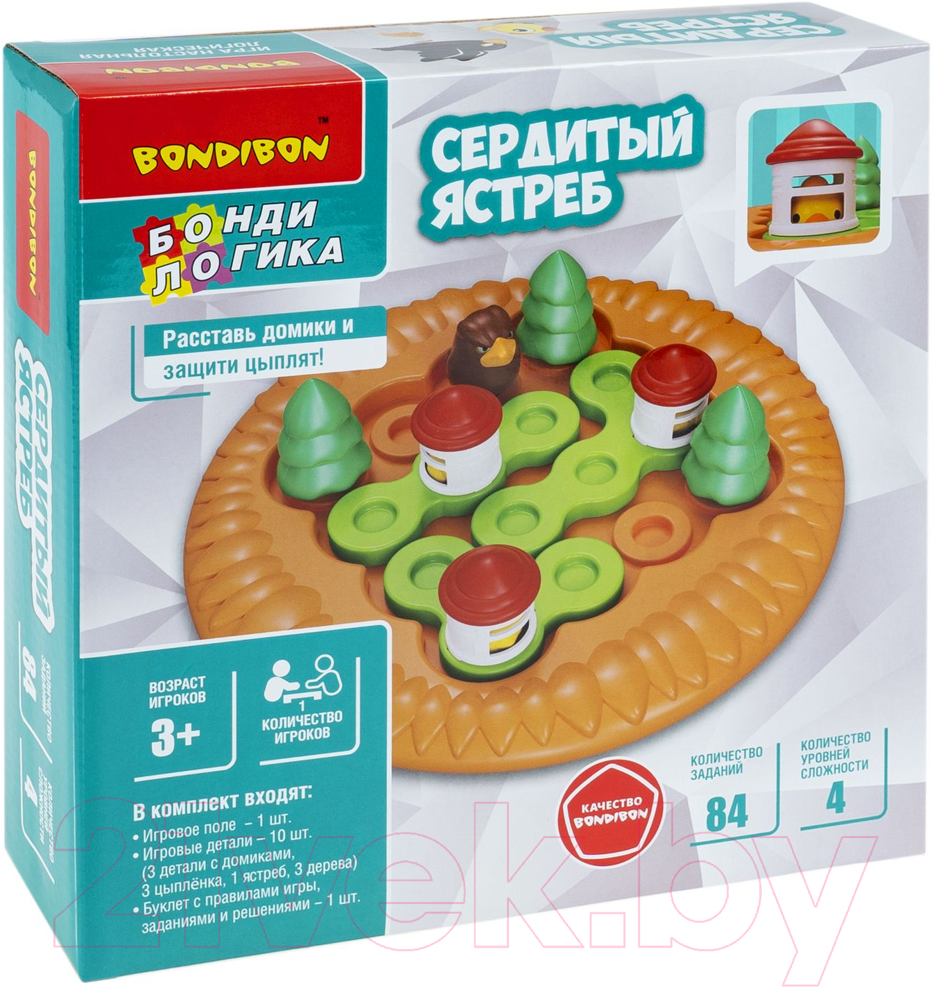 Игра-головоломка Bondibon БондиЛогика Сердитый ястреб / ВВ6342