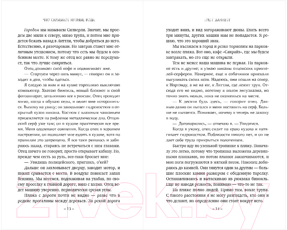 Художественная книга Inspiria Что скрывают мутные воды / 9785041870171 (Даннетт Г.) — фото 6
