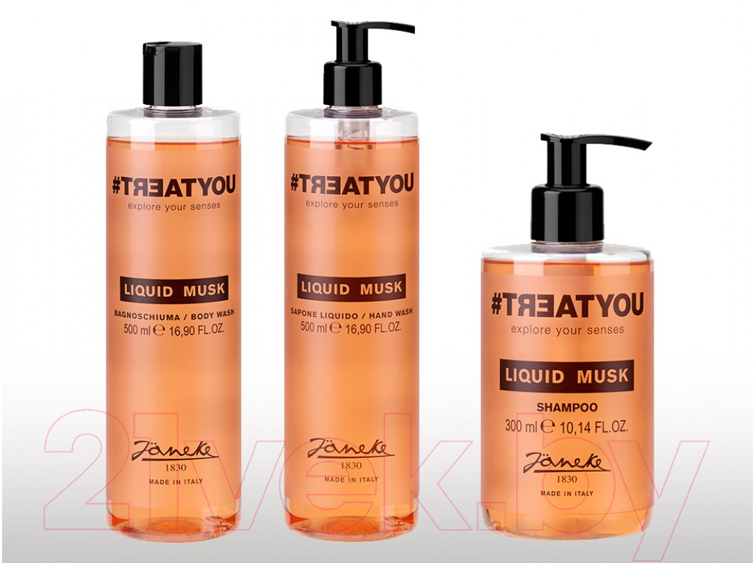 Гель для душа Janeke Treatyou Liquid Musk