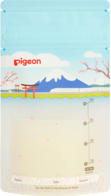 Набор пакетов для хранения молока Pigeon Holiday / 79320 (120мл, 25шт)