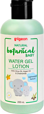 Косметическое масло детское Pigeon Natural Botanical Baby Water Gel Увлажняющий / 78413 (200мл)