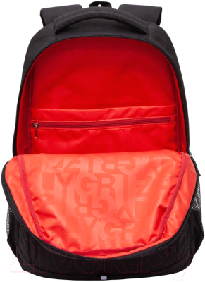 Рюкзак Grizzly RU-436-2 (черный/красный)