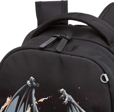 Школьный рюкзак Grizzly RB-451-5 (черный)