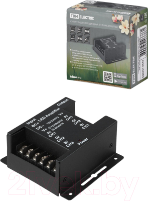 Контроллер для дюралайта TDM RGB-12В-24А-288Вт-IP20 / SQ0331-0542