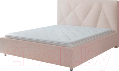 Двуспальная кровать Natura Vera Милана с ПМ 160x200 (Omega 03)