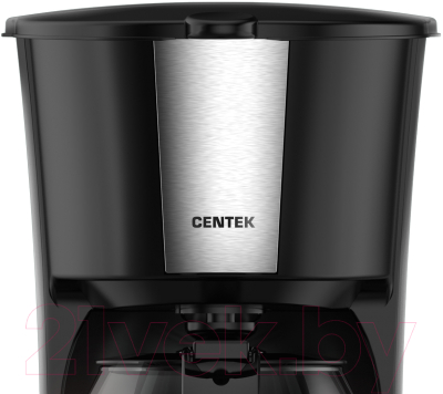 Капельная кофеварка Centek CT-1149 (черный/сталь)