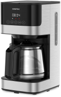 Капельная кофеварка Centek CT-1150 (черный/сталь) - 
