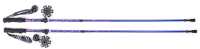 Трекинговые палки Tech Team Edelweis 5-ти секционные (36-135см, фиолетовый) - 