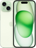Смартфон Apple iPhone 15 128GB Dual Sim / A3092 (зеленый) - 