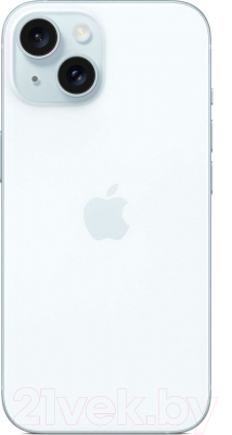 Смартфон Apple iPhone 15 256GB Dual Sim без e-sim / A3092 (синий)