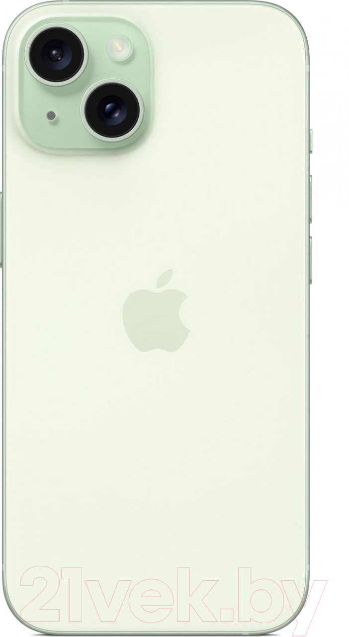 Смартфон Apple iPhone 15 256GB Dual Sim / A3092 (зеленый)