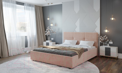 Купить Двуспальная кровать Natura Vera Liton с ПМ 160x200 в Витебске