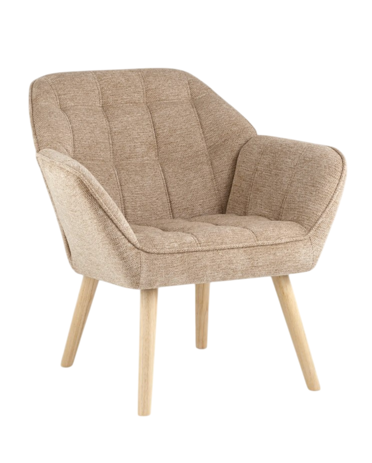 Кресло мягкое Stool Group Вэйл / QH-8904K (бежевый)
