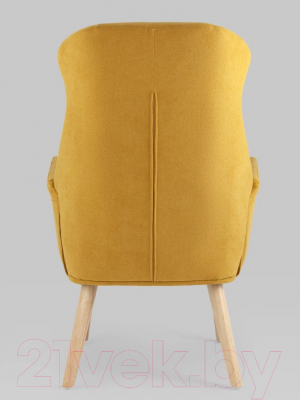 Кресло мягкое Stool Group Парлор / QH-8337K (желтый)