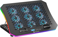 Подставка для ноутбука Evolution LCS-05 RGB с активным охлаждением - 
