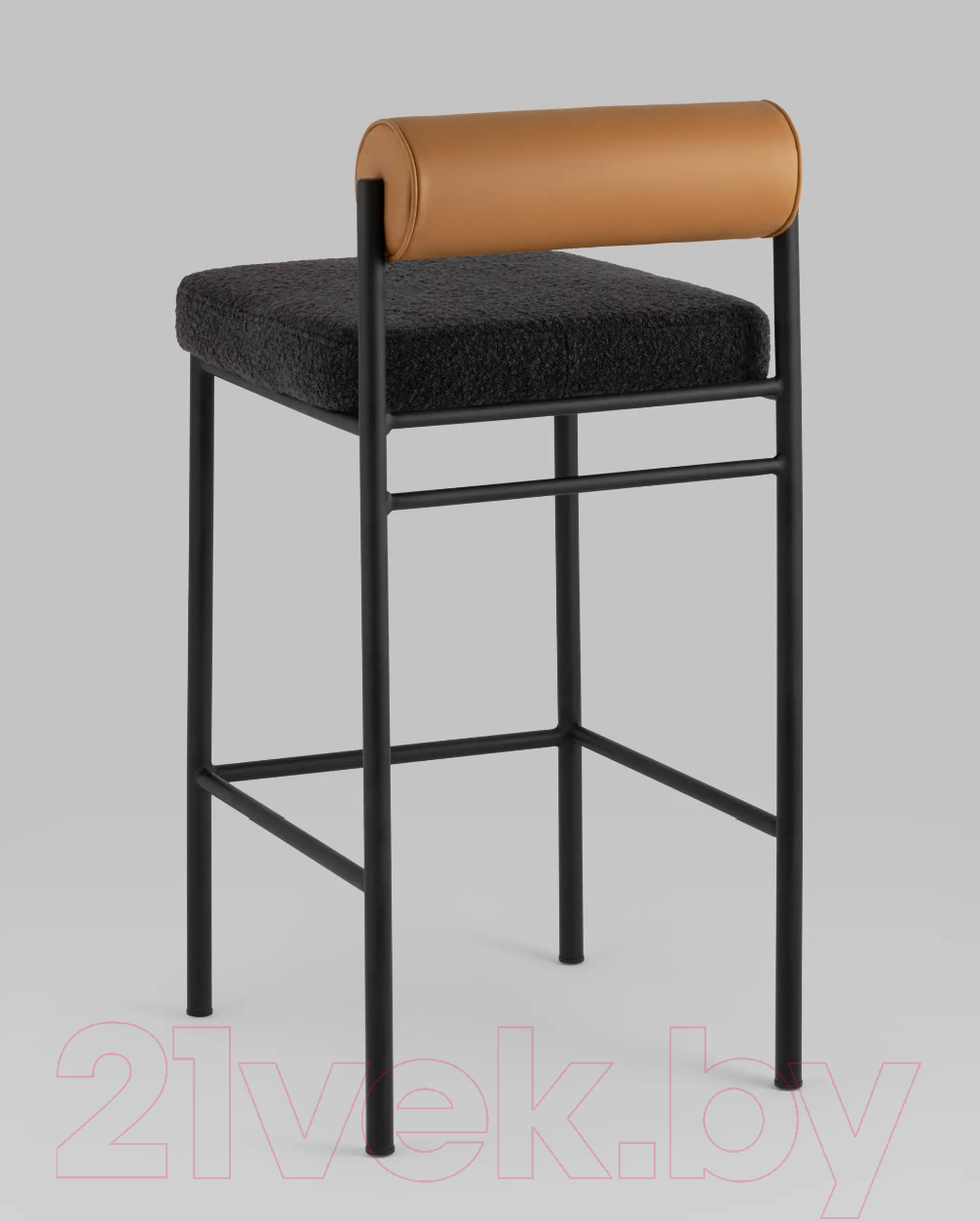 Стул барный Stool Group Балла / FDC9939 (темно-серый/коричневый) — фото 4