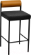Миниатюра изображения товара Стул барный Stool Group Балла / FDC9939 (темно-серый/коричневый)