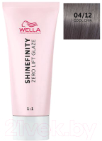 Гель-краска для волос Wella Professionals Shinefinity тон 04/12 (60мл) - 