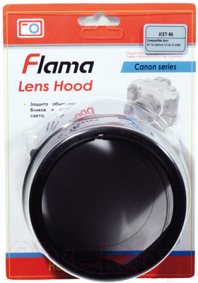 Бленда Flama JCET-86 для Canon EF 70-200mm f/2.8L IS USM / ET-86