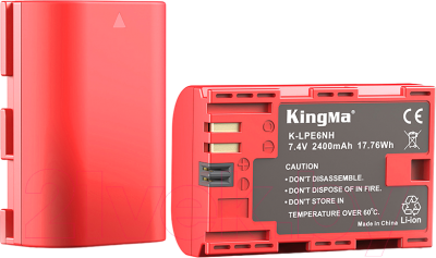 Аккумулятор для камеры Kingma С защитным кейсом / KM-LP-E6NH-2