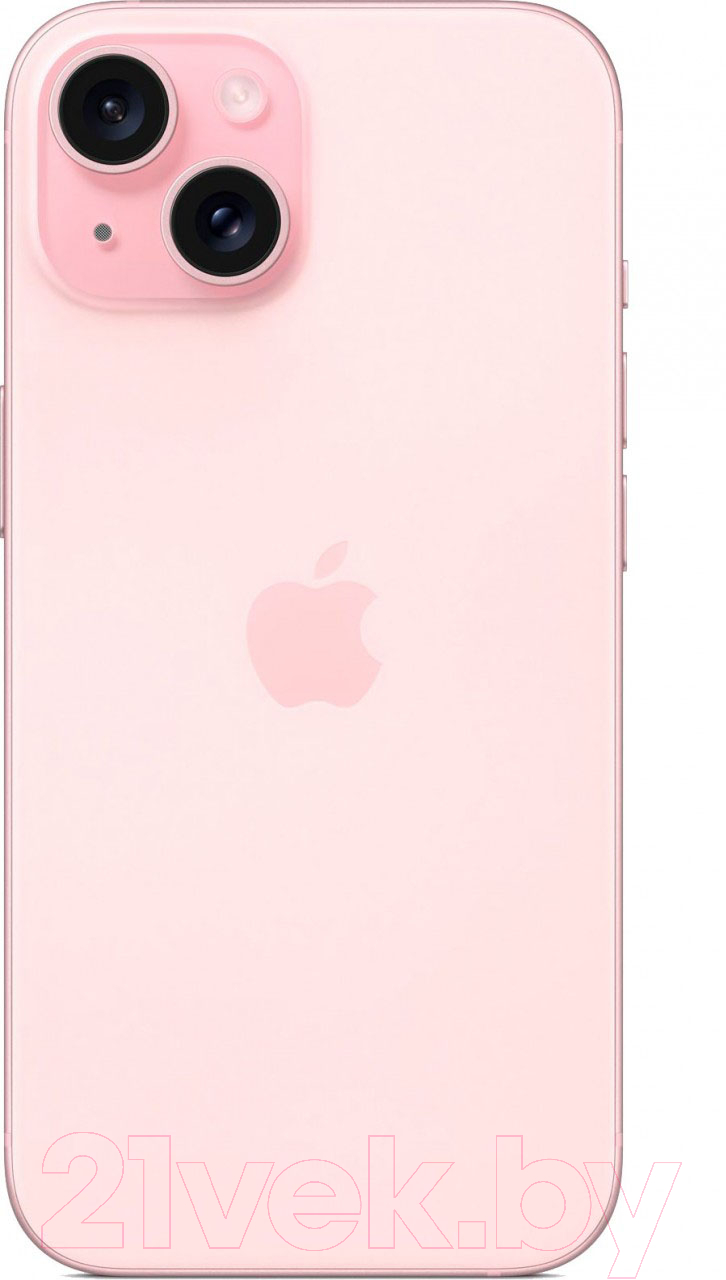 Смартфон Apple iPhone 15 256GB Dual Sim / A3092 (розовый)