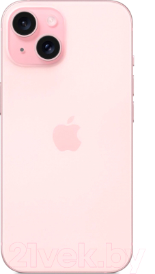 Смартфон Apple iPhone 15 256GB Dual Sim без e-sim / A3092 (розовый)