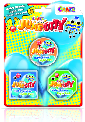 Набор для творчества Craze Jumputty Попрыгунчик Безумный прыжок / 40546.12 
