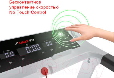 Изображение товара Электрическая беговая дорожка UNIX Fit Hi-tech F2 Arctic Ice / TDHTF2A