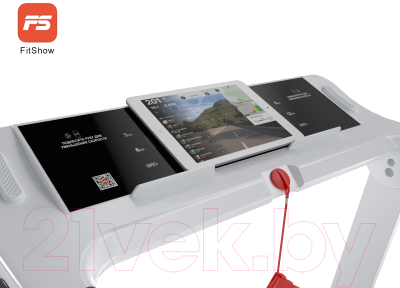 Изображение товара Электрическая беговая дорожка UNIX Fit Hi-tech F2 Arctic Ice / TDHTF2A