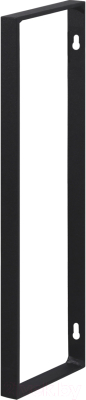 Держатель для полотенца Millwood Полоса 20x108x400 (черный)