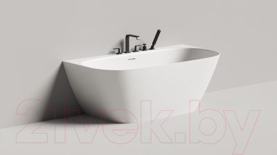 Ванна из искусственного мрамора Salini Sofia Wall 160x80 / 102517G (S-Sense, глянцевый)