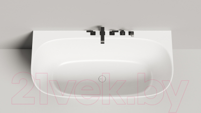 Ванна из искусственного мрамора Salini Sofia Wall 160x80 / 102517G (S-Sense, глянцевый)